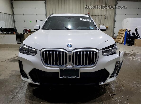 WBX57DP03RN263374 2024 BMW X3 White Widok z przodu
