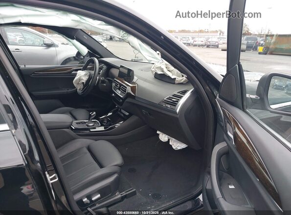 WBX57DP06NN176045 2022 BMW X3 Black Սալոնի դիմացի տեսք