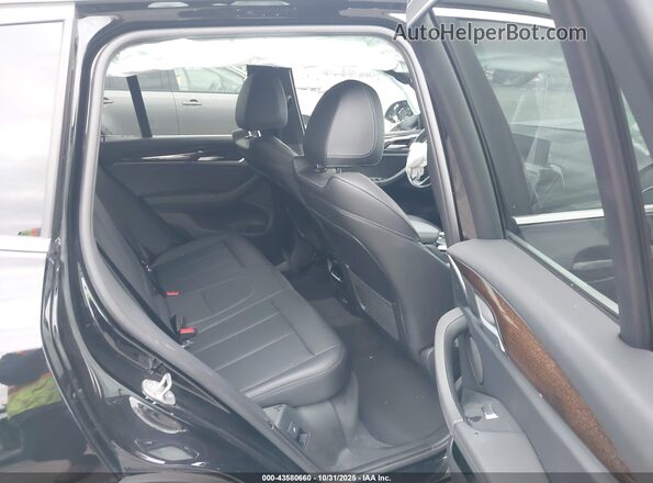 WBX57DP06NN176045 2022 BMW X3 Black VIN կոդի պիտակի տեսք
