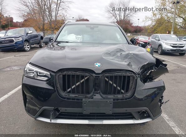 WBX57DP06NN176045 2022 BMW X3 Black Սարքավորումների վահանակի տեսք
