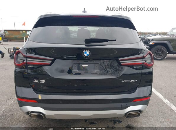 WBX57DP06NN176045 2022 BMW X3 Black 