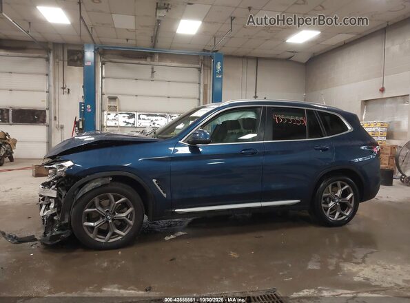WBX57DP0XNN150905 2022 BMW X3 Blue 