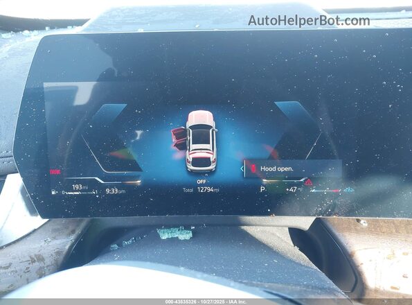 WBX73EF03S5048871 2025 BMW X1 White Rear seats view