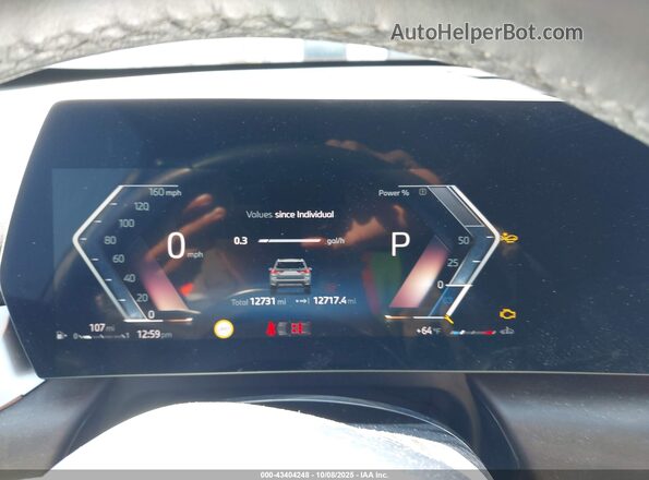 WBX73EF05R5Y42670 2024 BMW X1 Синий Вид задних сидений