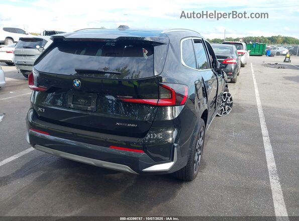 WBX73EF07R5Y42167 2024 BMW X1 Black Задня права чверть