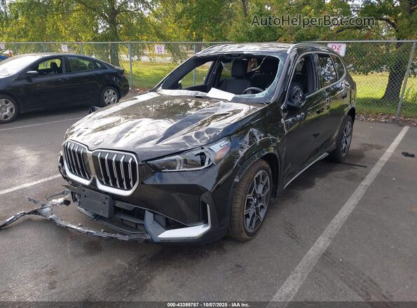 WBX73EF07R5Y42167 2024 BMW X1 Black Передня ліва чверть