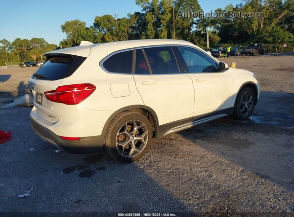 WBXHT3C3XJ5L30737 2018 BMW X1 White Задня права чверть