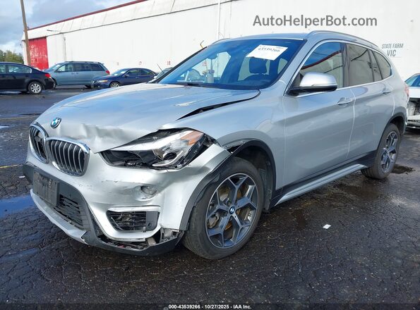 WBXHT3C58K5L38659 2019 BMW X1 Gray Передня ліва чверть