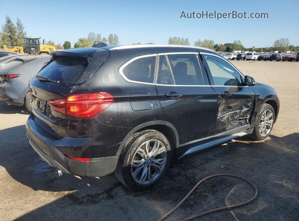 WBXHT3C58K5N75412 2019 BMW X1 Black Tył prawy