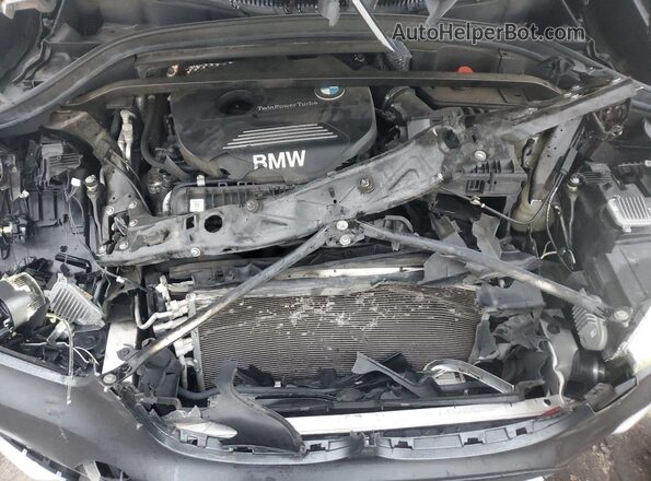 WBXHU7C33HP924704 2017 BMW X1 Gray Widok komory silnika