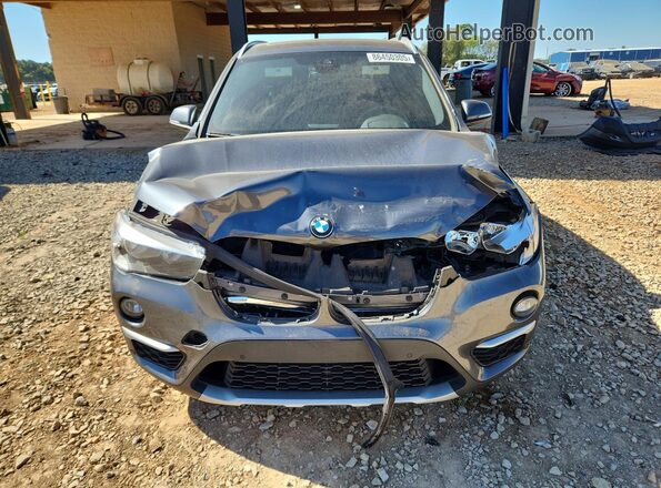 WBXHU7C53K5L10417 2019 BMW X1 Gray Вид спереду