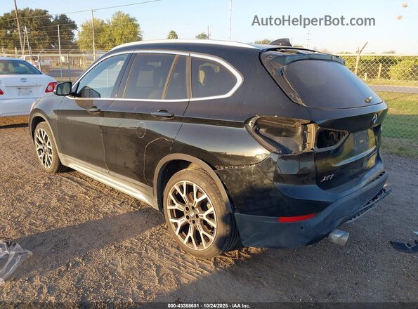 WBXJG7C06N5U68199 2022 BMW X1 Черный Задняя левая четверть