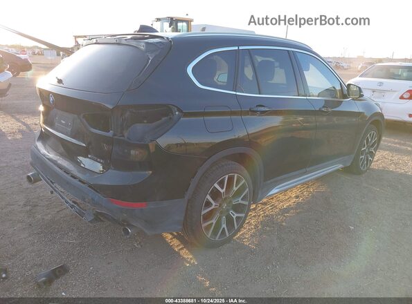 WBXJG7C06N5U68199 2022 BMW X1 Черный Задняя правая четверть