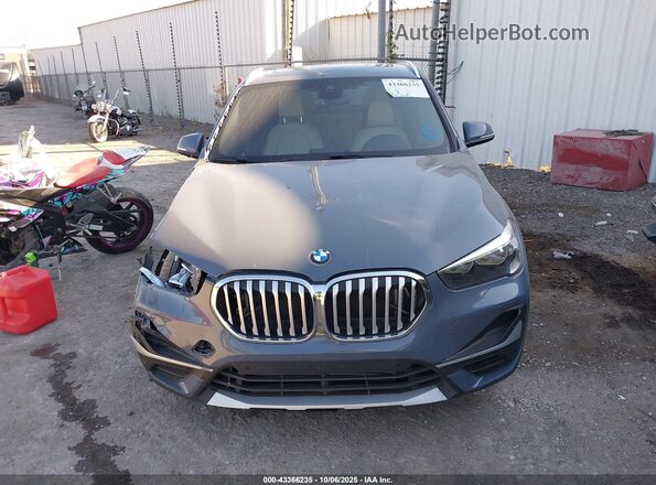 WBXJG9C04M3M68370 2021 BMW X1 Light Blue Rear interior view
