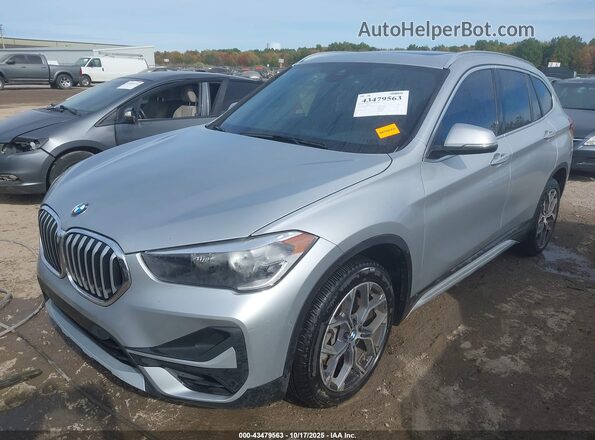 WBXJG9C07M5U48229 2021 BMW X1 Silver 