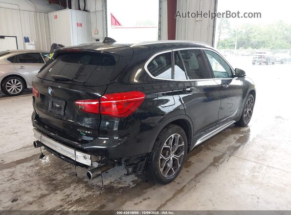 WBXJG9C09L3L83796 2020 BMW X1 Black Հետևի աջ