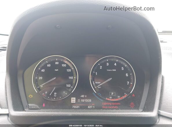 WBXYJ1C04L5P27718 2020 BMW X2 Gray Вид задніх сидінь