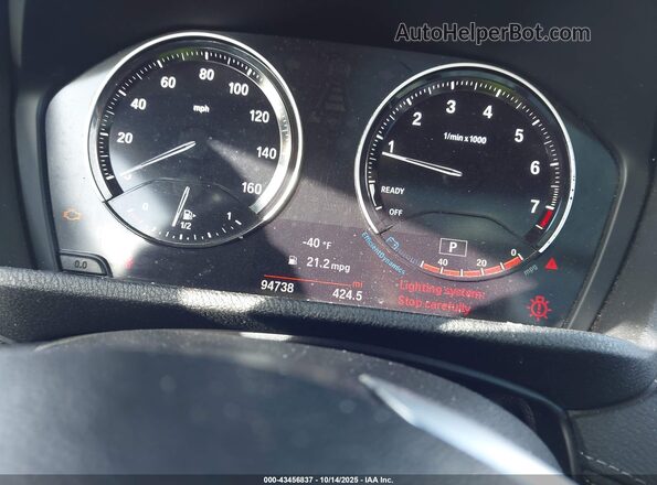 WBXYJ3C30JEB37778 2018 BMW X2 Black Widok tylnych siedzeń