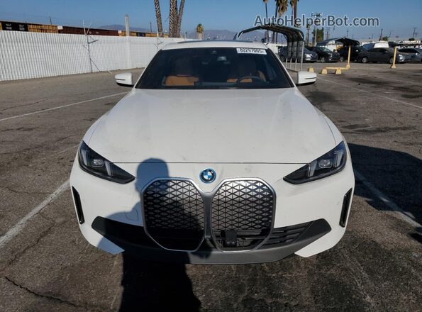 WBY23HD00SFU99390 2025 BMW I4 White Widok z przodu