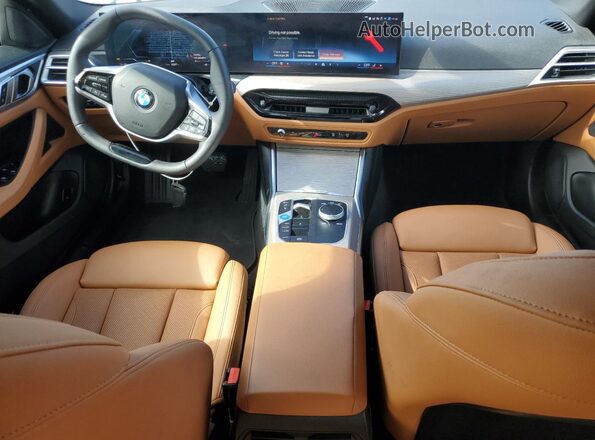 WBY23HD01SFU78144 2025 BMW I4 Gray Вид панелі приладів
