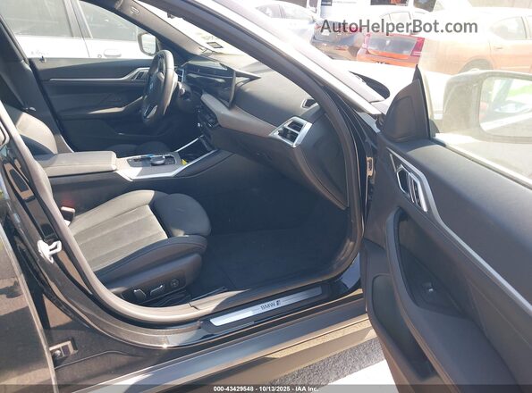WBY23HD02SFT97105 2025 BMW I4 Черный Вид салона спереди