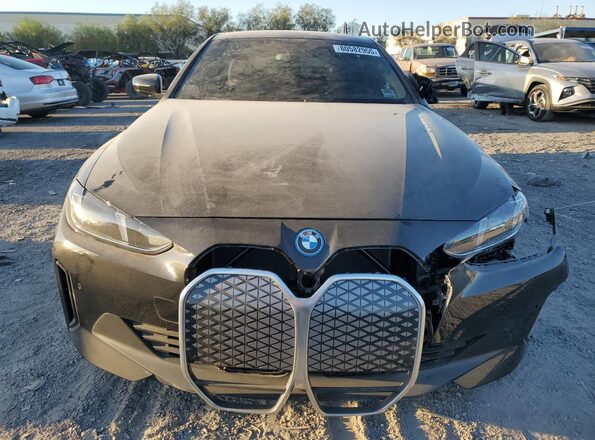WBY23HD05SFT89841 2025 BMW I4 Black Դիմացի տեսք
