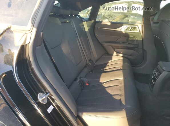 WBY23HD05SFT89841 2025 BMW I4 Black Հետևի նստատեղերի տեսք