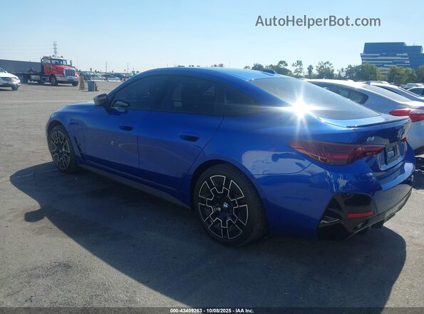 WBY23HD09SFU14496 2025 BMW I4 Blue Tył lewy