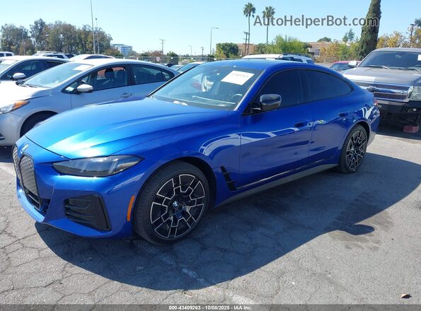 WBY23HD09SFU14496 2025 BMW I4 Blue Przód lewy