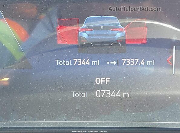 WBY23HD09SFU14496 2025 BMW I4 Blue 