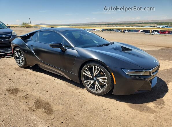 WBY2Z2C32HV676608 2017 BMW I8 Black Front right