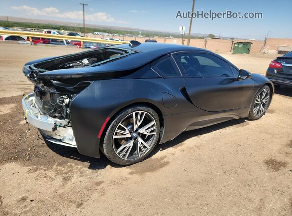 WBY2Z2C32HV676608 2017 BMW I8 Black Rear right