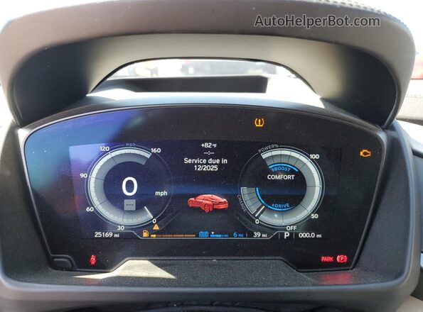 WBY2Z2C50GV675814 2016 BMW I8 Gray Instrument cluster view