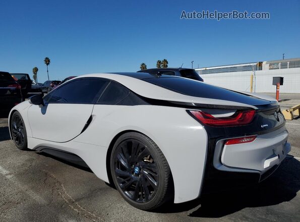WBY2Z2C50GV675814 2016 BMW I8 Gray Rear left