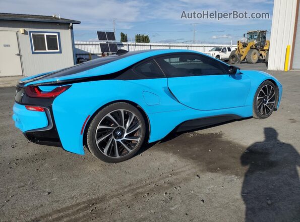 WBY2Z2C5XGV674881 2016 BMW I8 Blue Tył prawy