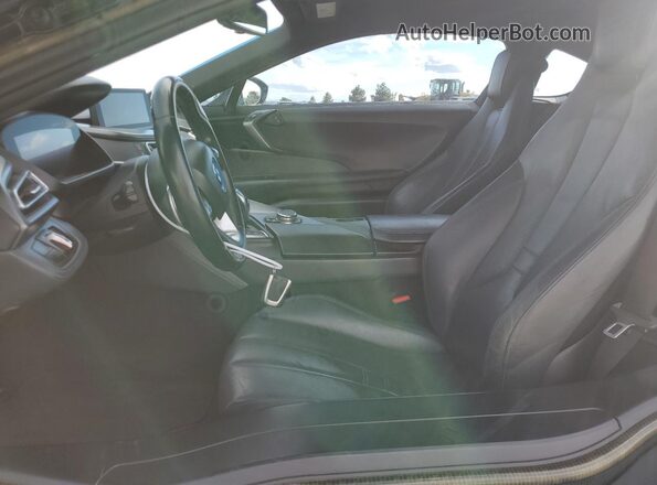 WBY2Z2C5XGV674881 2016 BMW I8 Blue Widok wnętrza z przodu