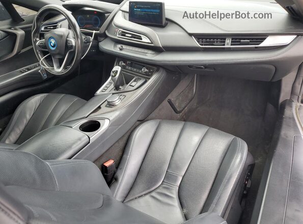 WBY2Z6C58K7D08425 2019 BMW I8 Charcoal Вид панелі приладів