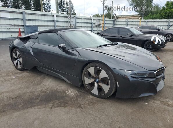 WBY2Z6C58K7D08425 2019 BMW I8 Charcoal Передня права чверть