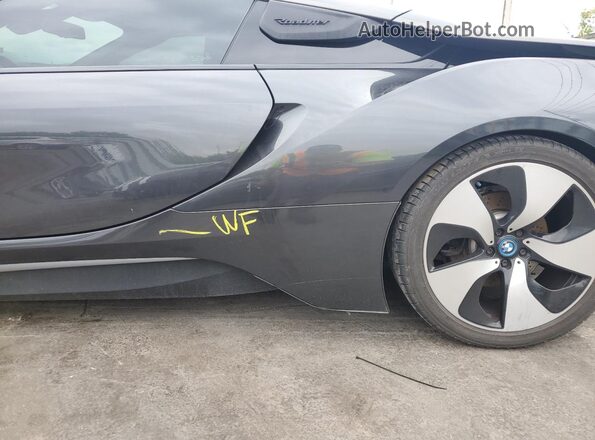 WBY2Z6C58K7D08425 2019 BMW I8 Charcoal Вид підкапотного простору
