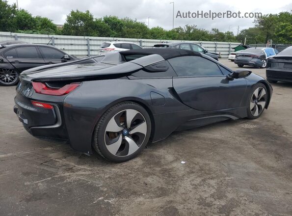WBY2Z6C58K7D08425 2019 BMW I8 Charcoal Задня права чверть
