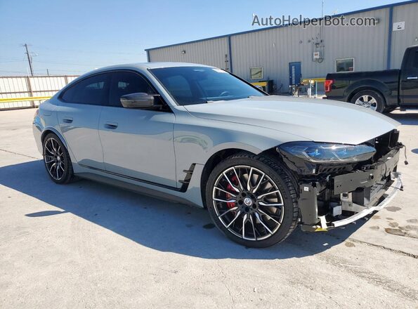 WBY33AW00PFR32898 2023 BMW I4 Gray Front right
