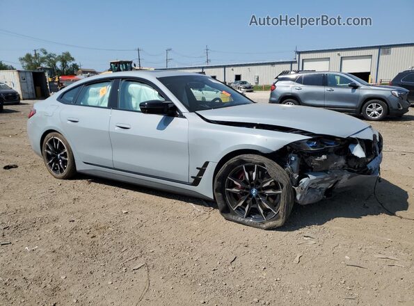 WBY33AW01PFP30488 2023 BMW I4 Серый Передняя правая четверть