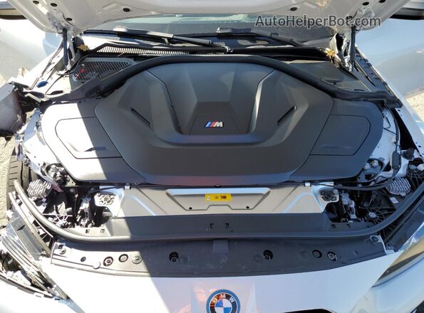 WBY33AW04PFP87980 2023 BMW I4 White Սալոնի հետևի տեսք