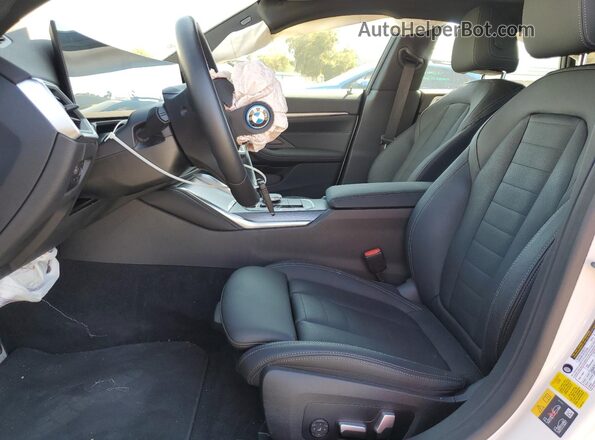 WBY33AW04PFP87980 2023 BMW I4 White Սալոնի դիմացի տեսք