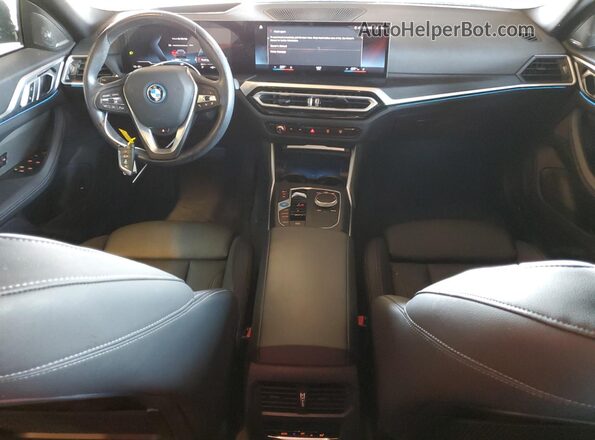 WBY43AW04PFP97753 2023 BMW I4 Black Вид панелі приладів