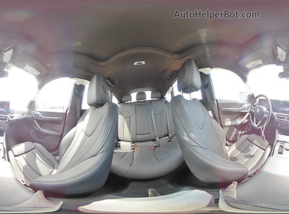 WBY43AW05RFR82705 2024 BMW I4 White Widok naklejki z numerem VIN