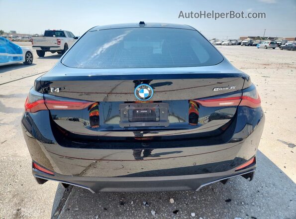 WBY43AW07PFR30926 2023 BMW I4 Black უკანა ხედი