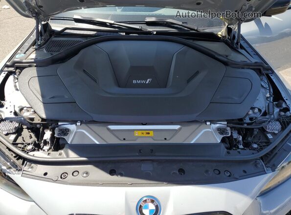 WBY43AW07RFR75786 2024 BMW I4 Blue Սալոնի հետևի տեսք