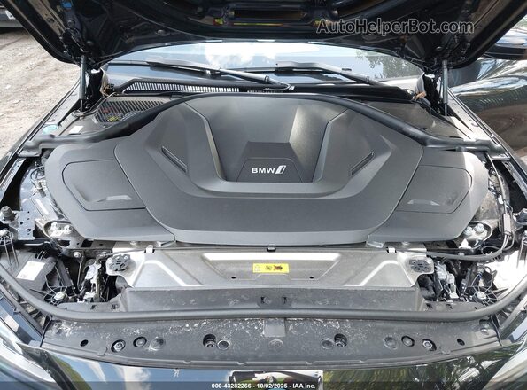 WBY43HD08SFU89876 2025 BMW I4 Black Вид ззаду