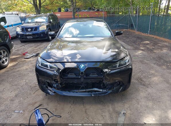 WBY43HD08SFU89876 2025 BMW I4 Black Вид щитка приладів